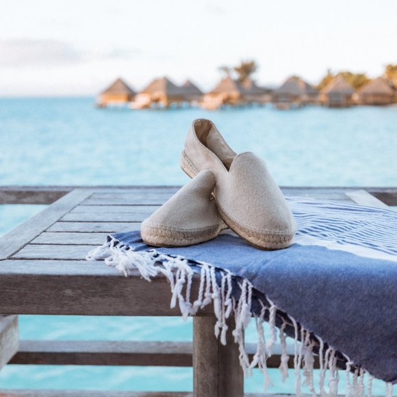 Espadrilles - La Havana - Natural Linen - Picture 6 of 9